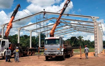 Obra fazenda Santa Lucia