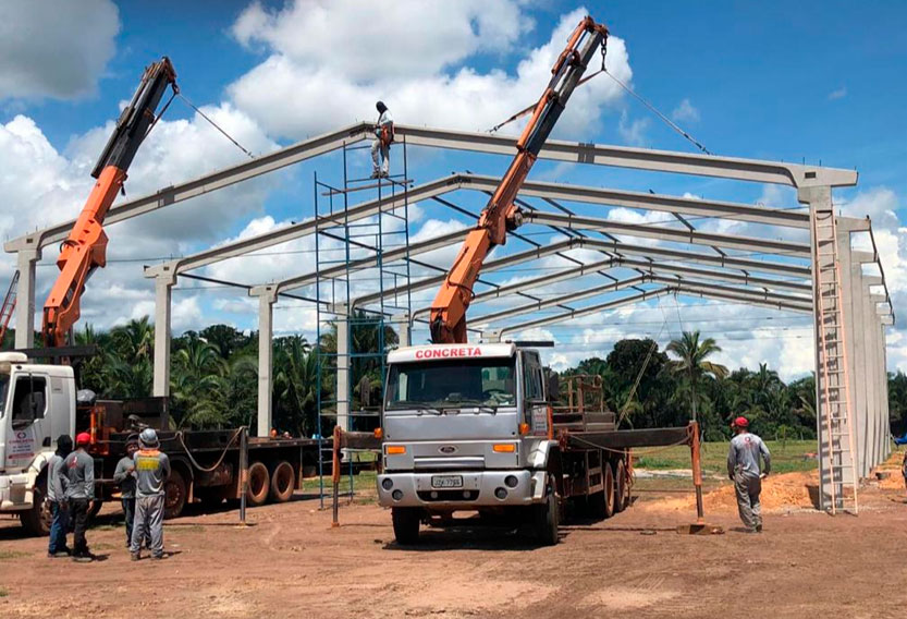 Obra fazenda Santa Lucia